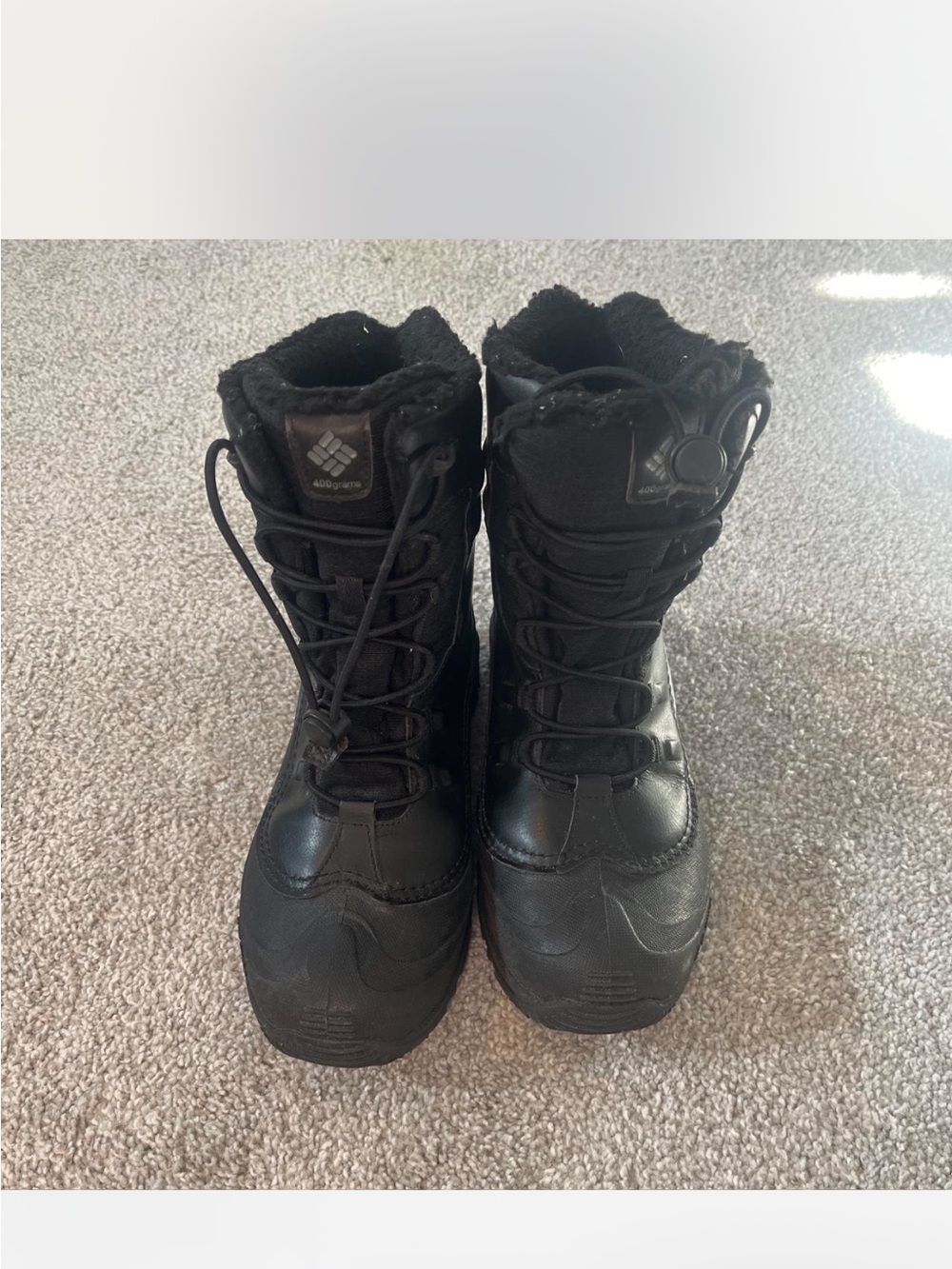 Columbia Men's Black Insulated Winter Boots